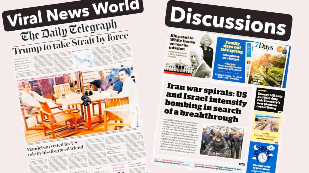 The Discussions on Papers that the Latest Leaks Epstein Pics are the Bombshall for the us-iran war