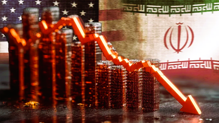 US Iran War Latest Update showing downfall of World economy