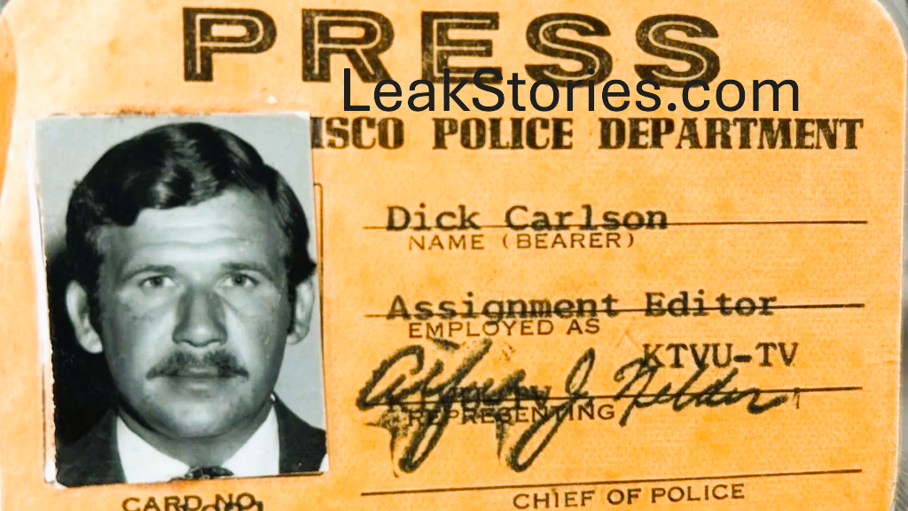 Official portrait of Dick Carlson former journalist and Voice of America director