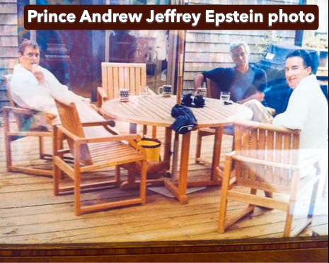 Prince Andrew Jeffrey Epstein photo from Epstein investigation files